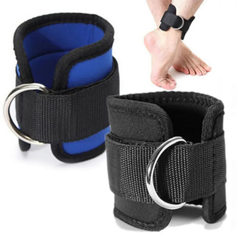 D Ring Ankle Anchor Belt for Gym Cable Workouts